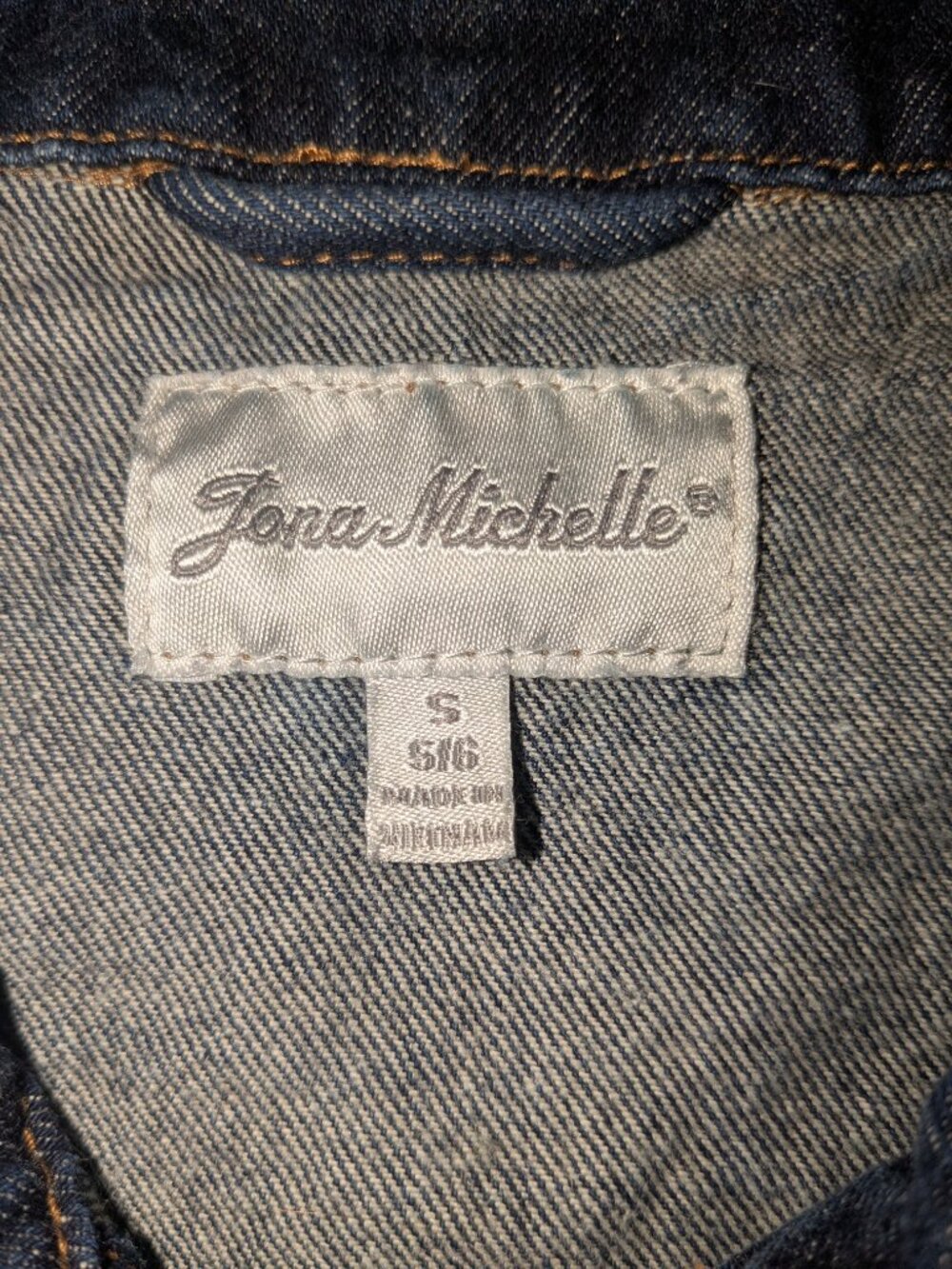 Girls Jean Jacket - Picture 3 of 3